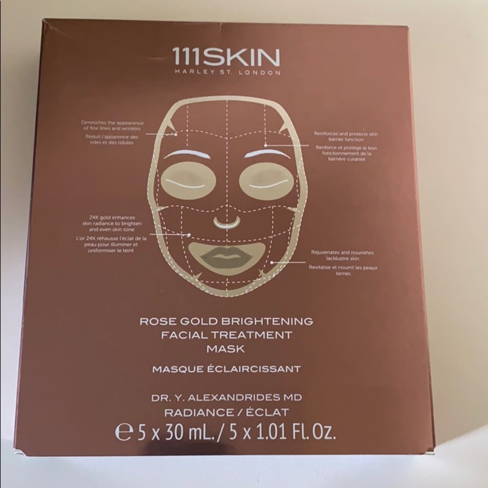 111SKIN Rose gold brightening facial treatment
